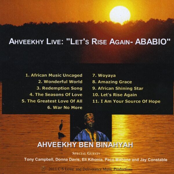 Cover art for Ahveekhy Live: Let's Rise Again-ABABIO